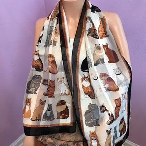 Cat Scarf, designer unknown